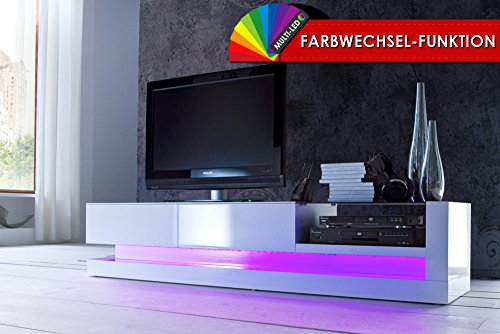 TV Lowboards Mit LED Beleuchtung • Online Kaufen • Lowboards24.de