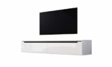 Swift - Fernsehschrank/Tv-Lowboard In Weiß Hochglanz Hängend Oder Stehend 140 Cm - 1